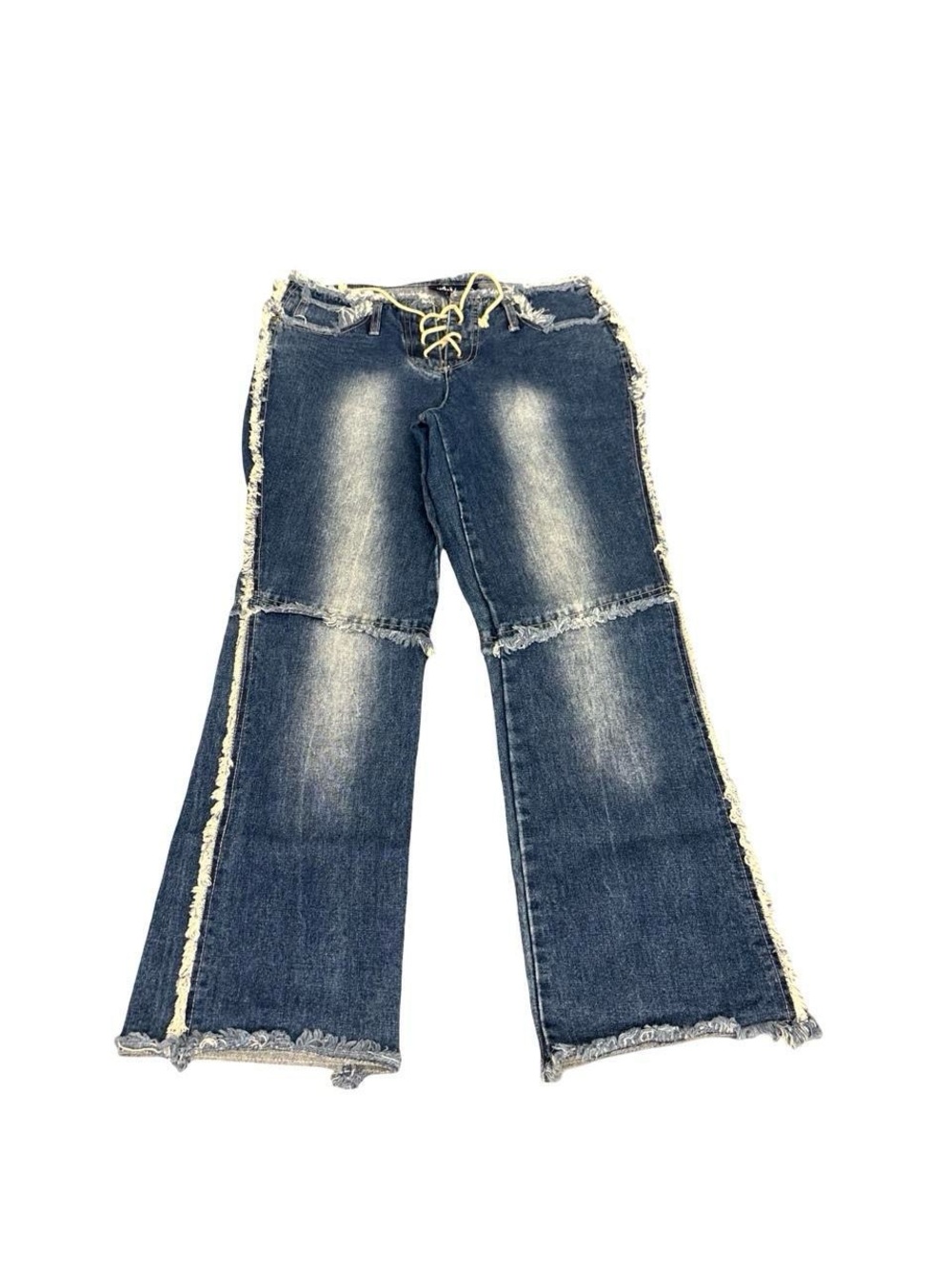 Vintage Y2K Wild Secret Lace up bootcut flare jeans lowrise
Sz 9